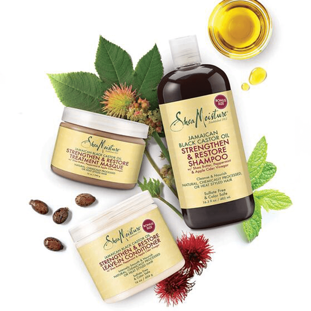 SheaMoisture Haarmasker Jamaican Black Castor Oil Masque